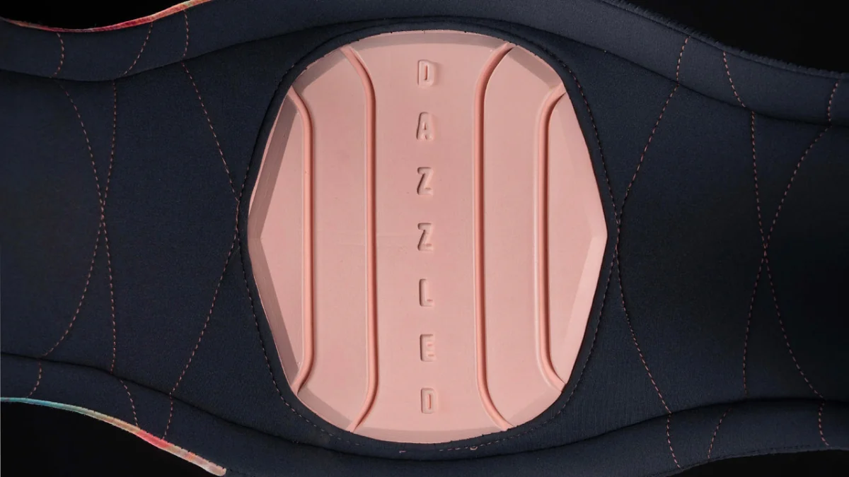 Dazzled Waist Harness Women — Load dispersing arch support